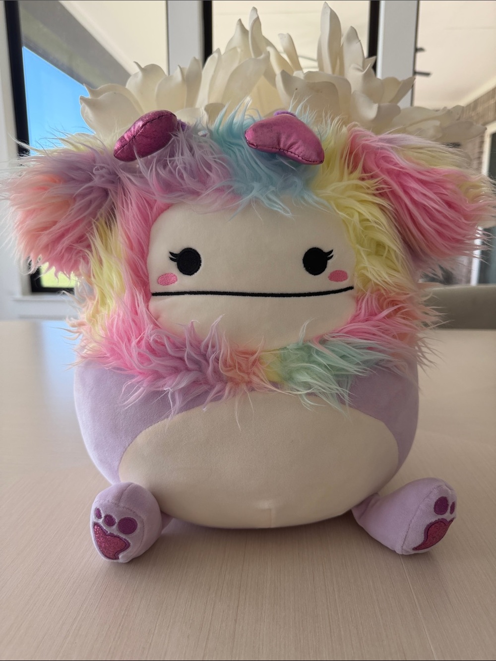 Conradina the Bigfoot, a 12-inch highly collectible Squishmallows